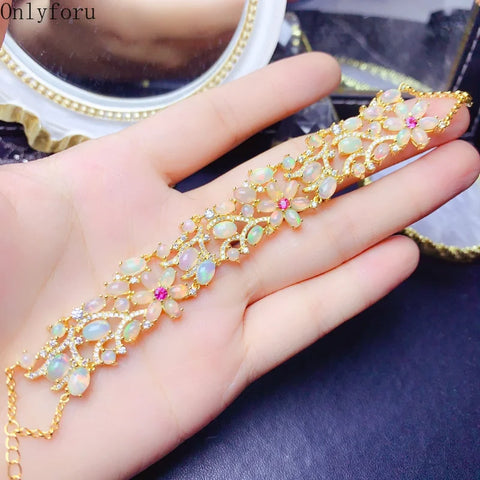 Natural Opal bracelet Classic Fashion Jewelry