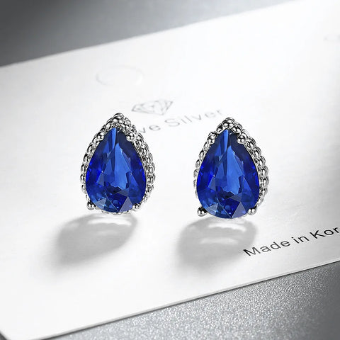 New 925 Sterling Silver Earrings AAA Zircon Earring