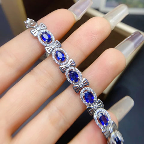 Natural Sapphire Bracelet