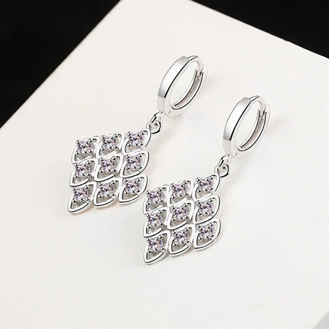 Earrings For Women 925 Sterling Silver Original Charm