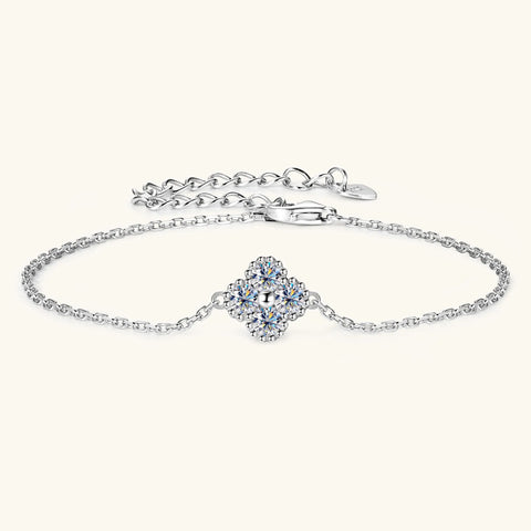 Sweetrain New 3mm Moissanite Bracelet