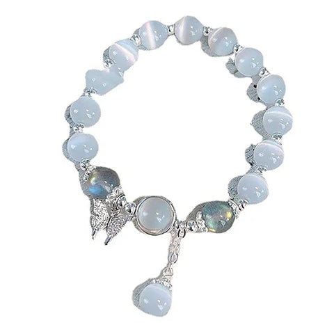 Opal Sea Blue Treasure Moonlight Crystal Bracelet