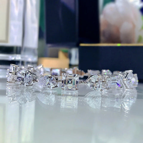 Zircon High Carbon Diamond Sparkly Bracelet