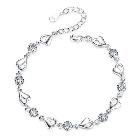Retro Heart Bracelet