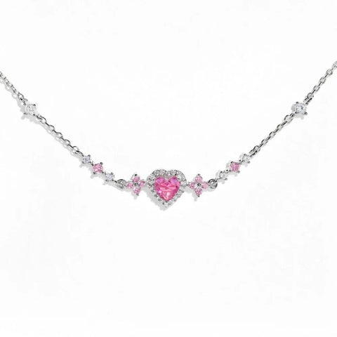 Exquisite Sweet Pink Zircon Bracelet