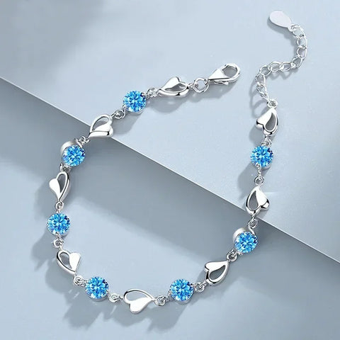 Luxury 925 Sterling Silver Bracelet