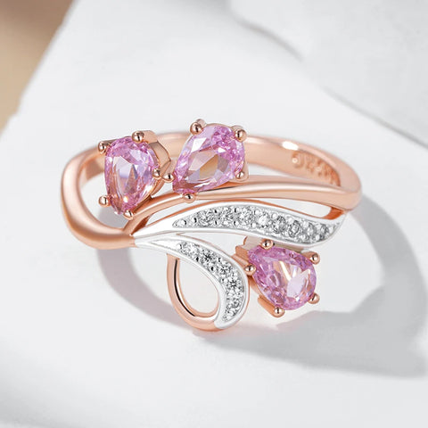 Kinel Hot Shiny Pink Natural Zircon Crystal