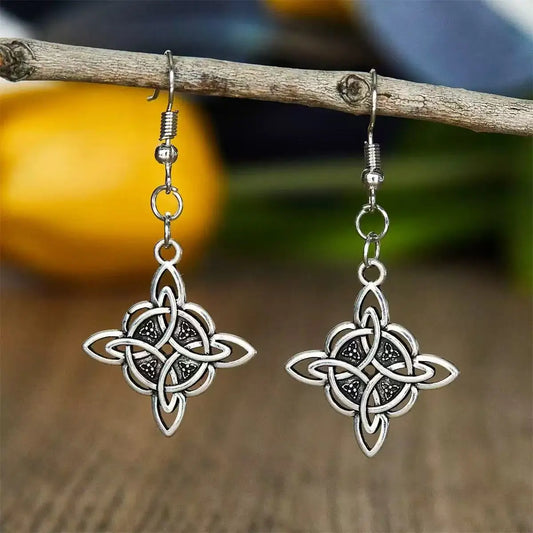 Vintage Witch Knot Earrings