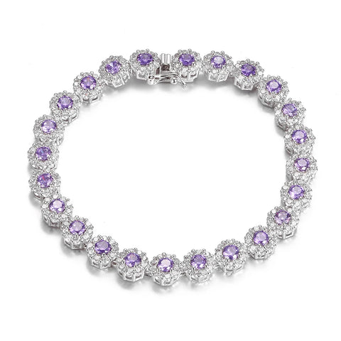 Tennis Bracelets S925 Silver Zircon