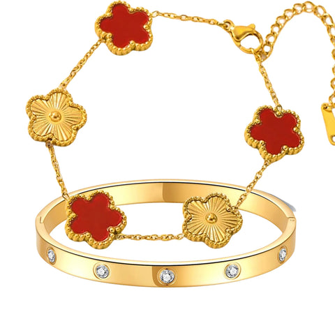 Stainless Steel Bracelet 316L Sparkle Jewelry