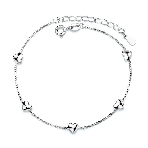 VENTFILLE 925 Silver Diamond-Studded Butterfly Bracelet