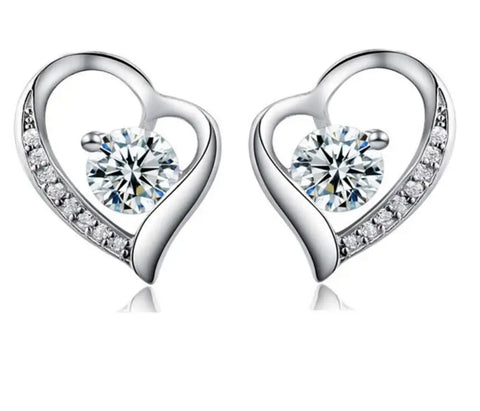 New 925 Sterling Silver Earrings AAA Zircon Earring
