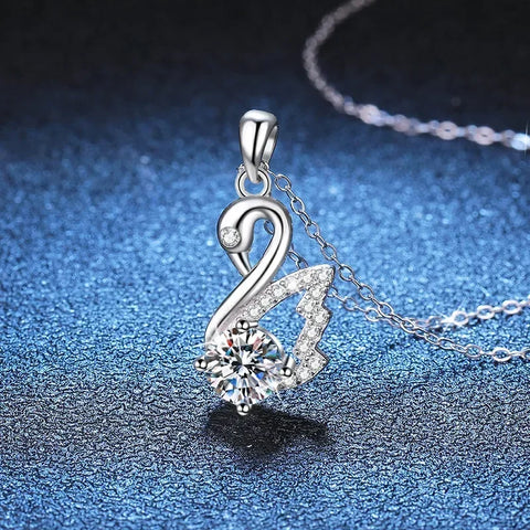 Pendant 1 Carat Moissanite Necklace