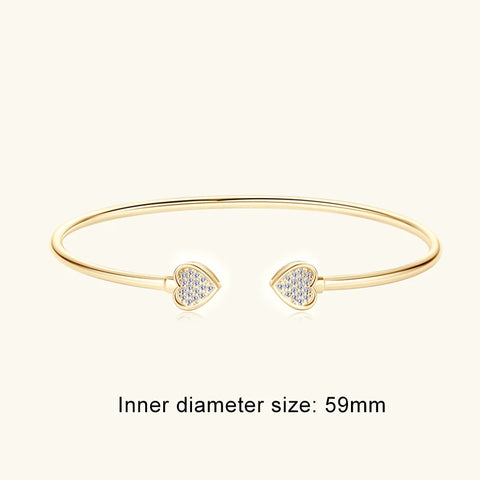 Lnngy Sparkling Moissanite Bracelets
