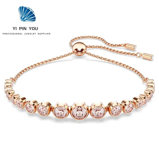 S925 pure silver high-quality inlaid zircon