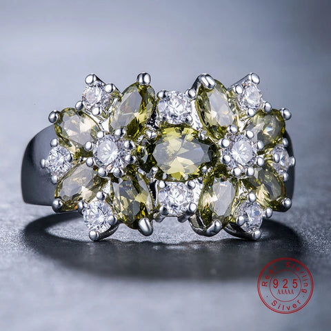 Pure Sterling Sparkling 925 Silver Rings