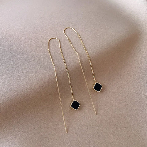 Trendy Long Wire Tassel Thread Chain Climb