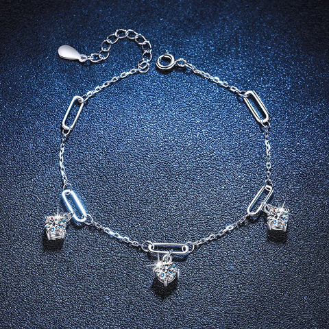 Fine Moissanite Bracelet
