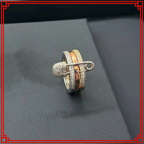 Classic Luxury Jewelry S 925 Sterling Silver - BOLEVARD RING