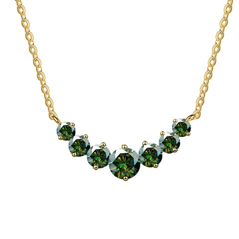 JoyceJelly All D VVS1 Moissanite Necklace