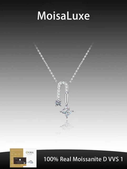 MoisaLuxe Official Store GRA Moissanite Plata