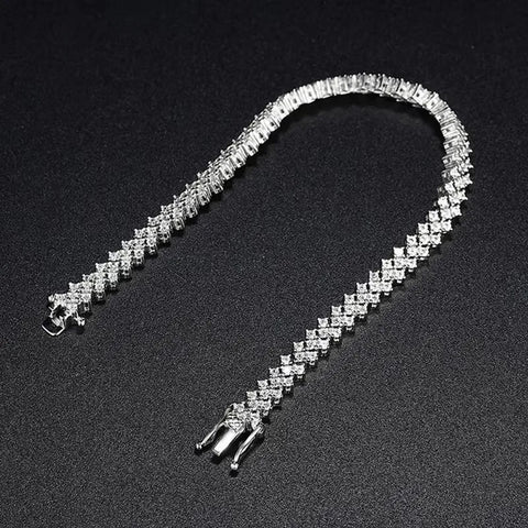 NeeTim Moissanite Tennis Bracelet
