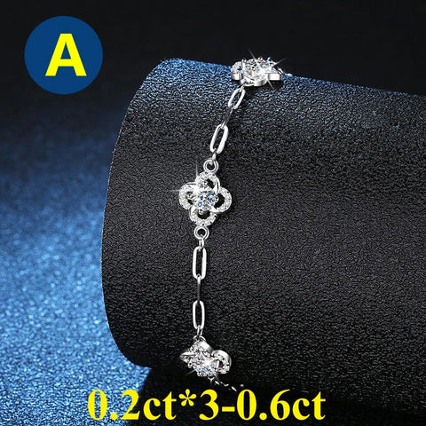 Fine Moissanite Bracelet