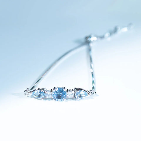 Bangle Blue Topaz Bracelet