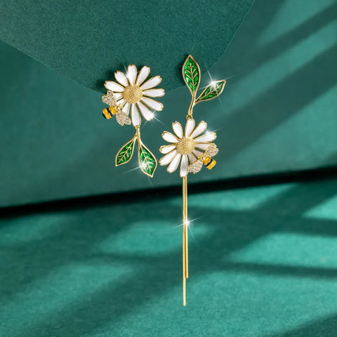 New Flower Bohemia Hanging Earrings