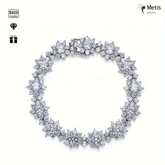 Metis D Color VVS1 Moissanite Bracelet