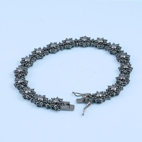 D VVS1 Moissanite Diamonds Bracelet Necklace For Women 925 Sterling Silver Jewelry Plated 18k Gold Bracelet Necklace For Wedding