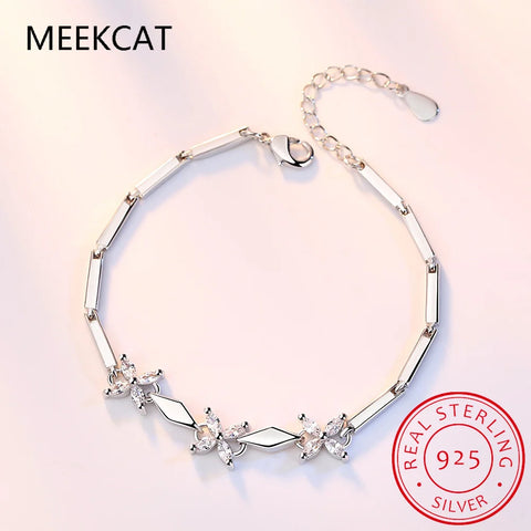 Moissanite Clover Bracelets