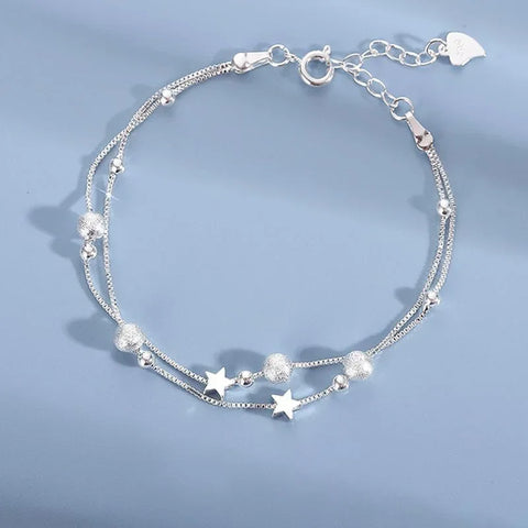 Fashion 925 Sterling Silver Pearl Bracelets