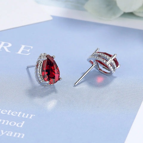 New 925 Sterling Silver Earrings AAA Zircon Earring