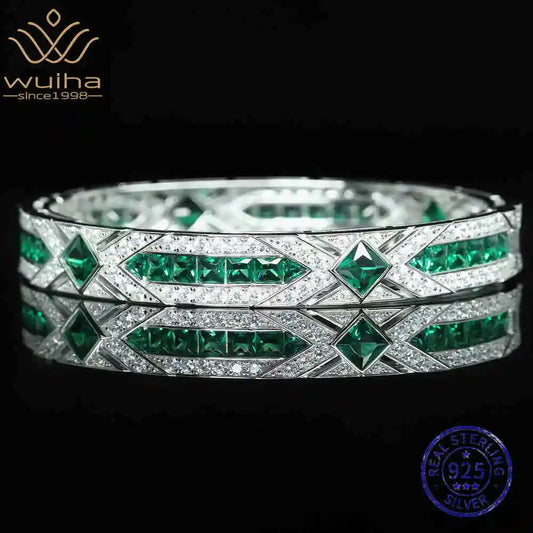 Sterling Silver Diamond Bracelet