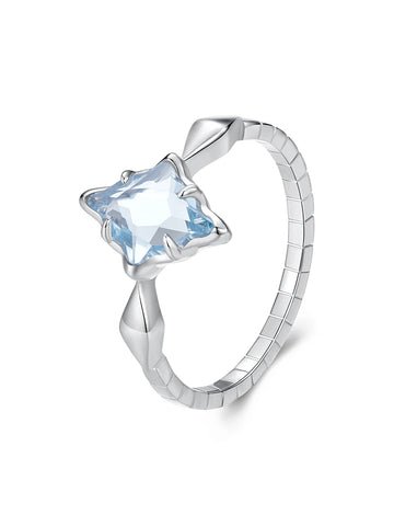 WOSTU 925 Sterling Silver  Ring