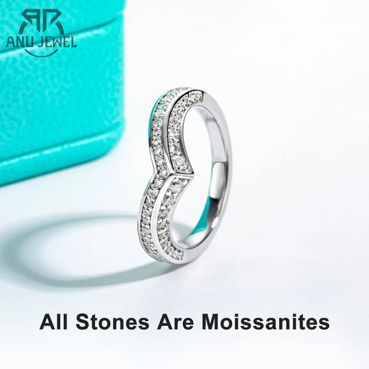 AnuJewel 2mm D Color Moissanite