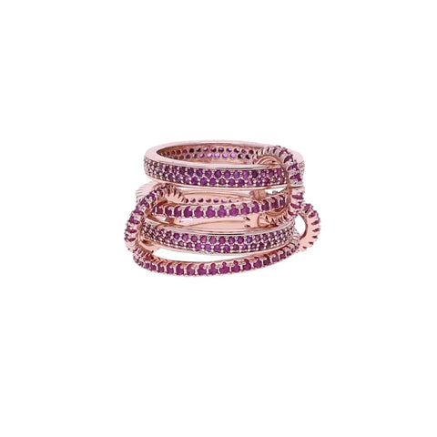 Stacking Engagement Band Rings