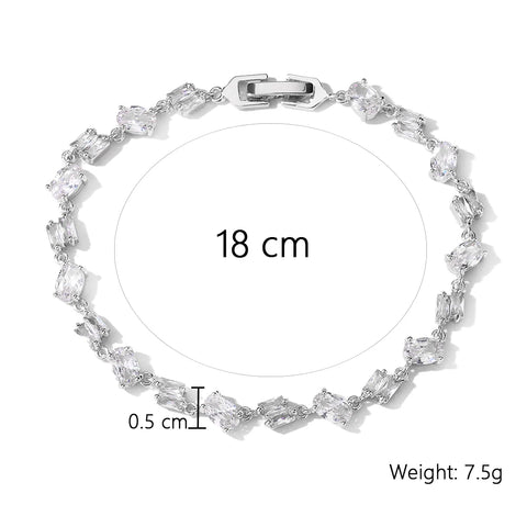 Uilz Fashion Luxury Full Zircon Bracelets