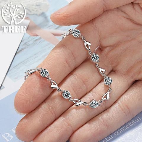 Luxury 925 Sterling Silver Bracelet
