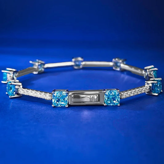 Zircon Blue Diamond Bracelet
