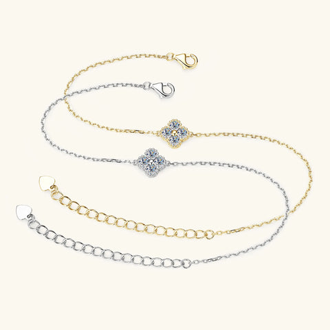 Sweetrain New 3mm Moissanite Bracelet