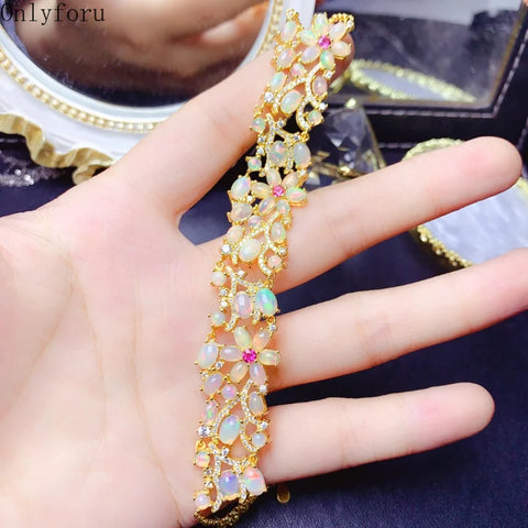 Natural Opal bracelet Classic Fashion Jewelry