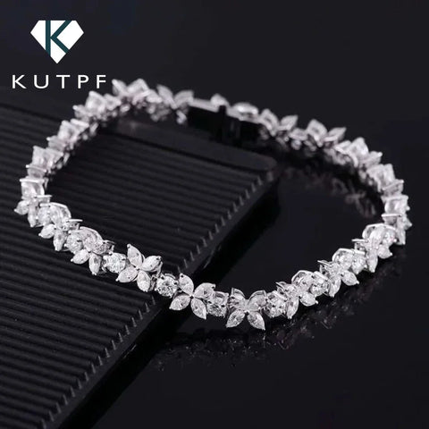 Luxury Butterfly Moissnaite Tennis Bracelets