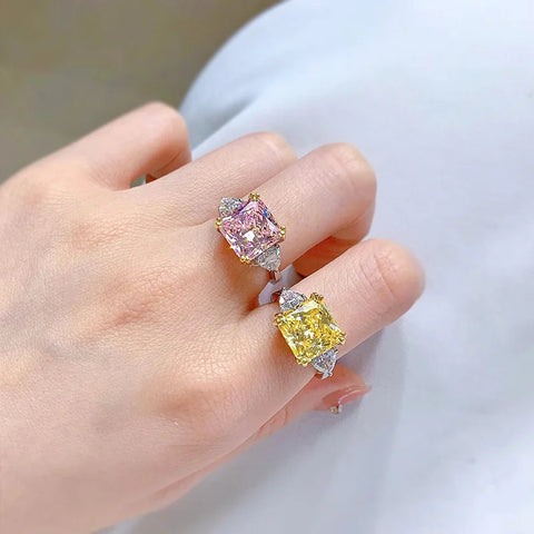 OEVAS 100% 925 Sterling Silver Sparkling