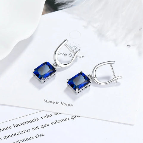 New 925 Sterling Silver Earrings AAA Zircon Earring