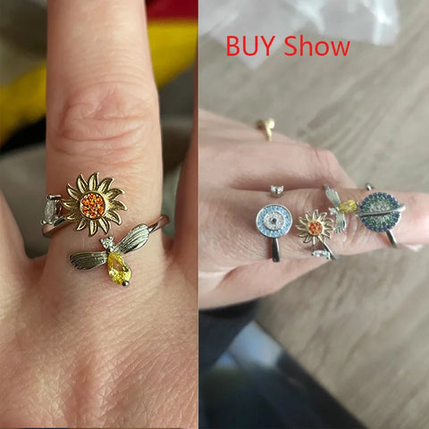 Anti Stress Anxiety Fidget Rings