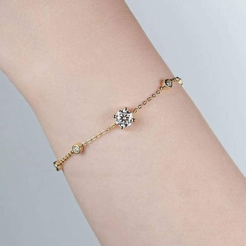 Bracelet 925 Silver Wedding Jewelry