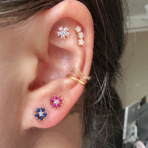 2022 New Design Stainless Steel Minimal Hoop Earrings