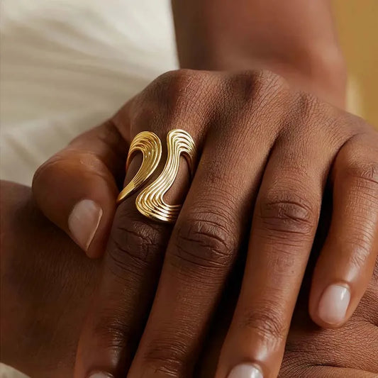 Rust Proof Stainless Steel Big Personal Ring